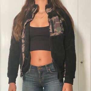 Joes jeans fleece jacket